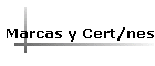 Marcas y Cert/nes
